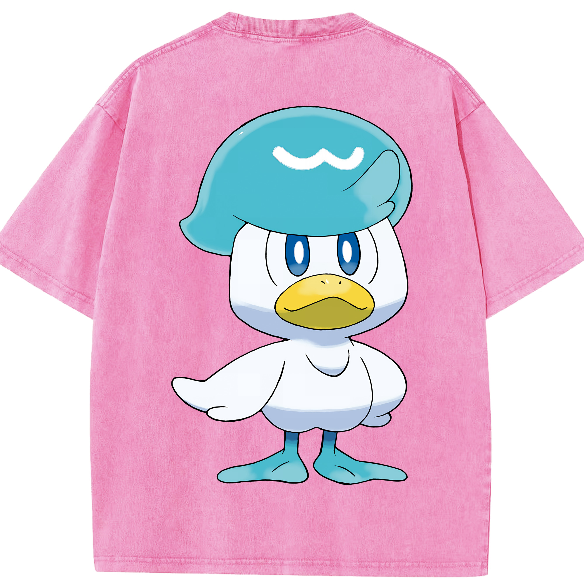 （画像用） ポケットモンスター Pokémon 綿100% ヴィンテージ風 半袖Tシャツ（背面プリント）